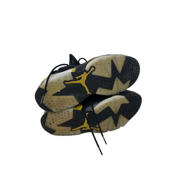 Nike Jordan Flight Club 91 Black Metallic Gold 2021 Mens 11 - Picture 4 of 7